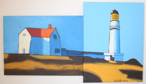 Edward Hopper<br />(farol, pormenor de) Monte do Farol (1927)